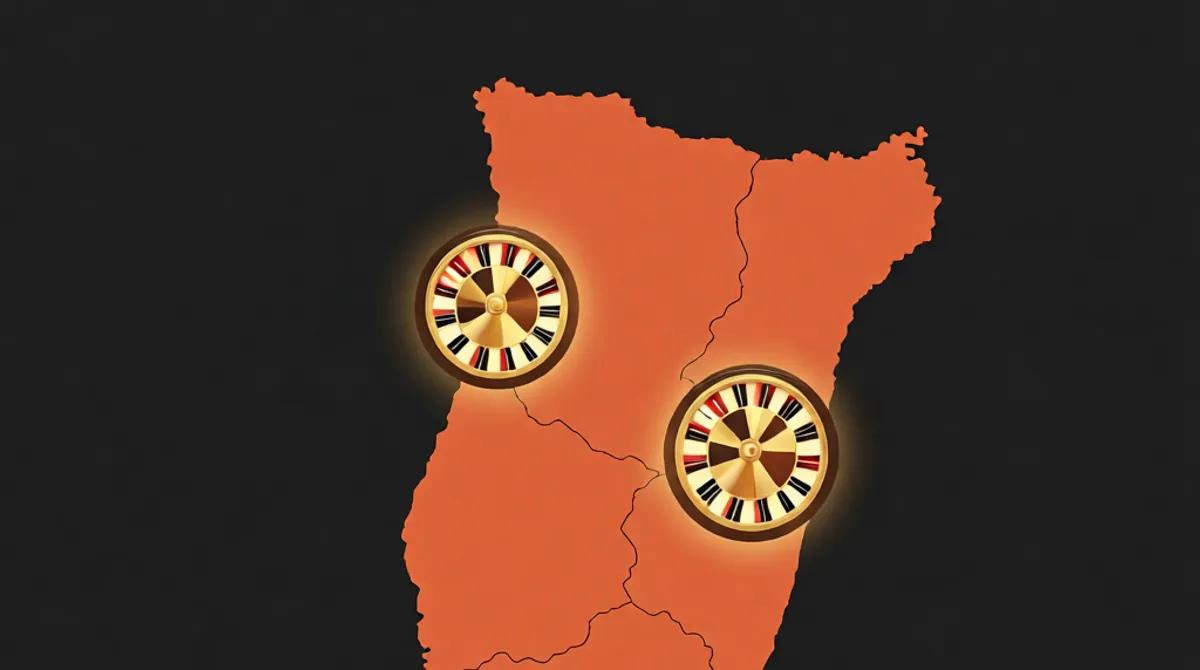 Regiones de Chile con mayor interés en ruleta online, según datos